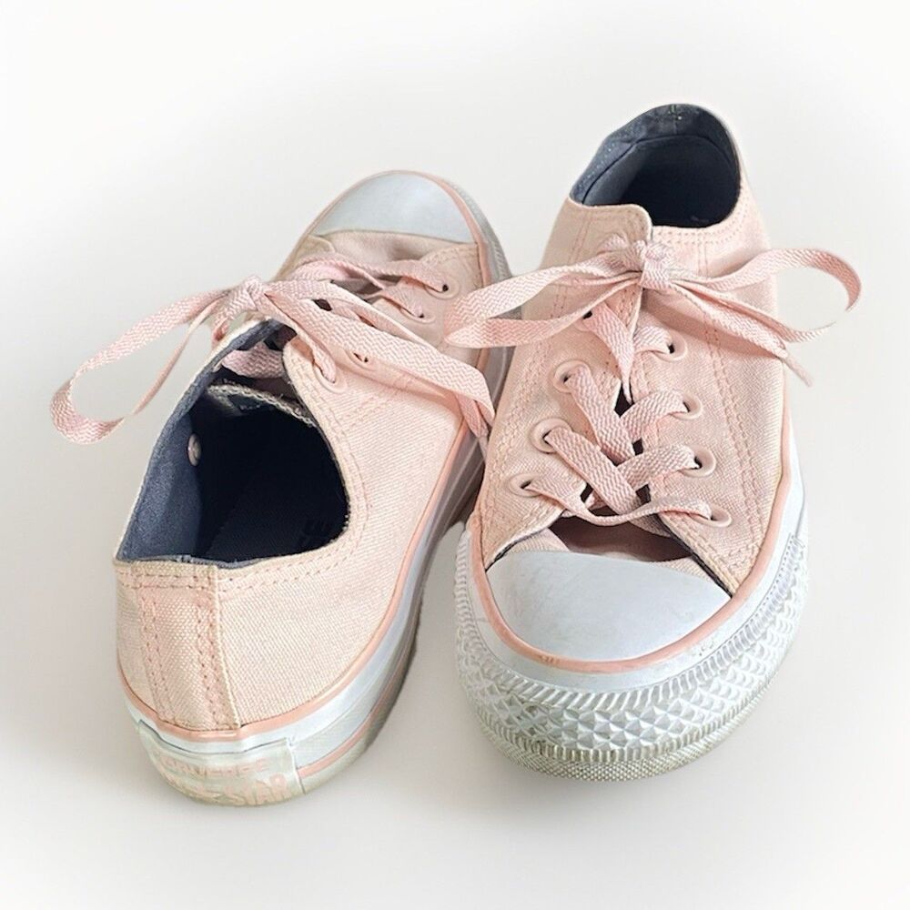 Converse Shoes Womens Size 6 All Star Low Top Pink Lace Up